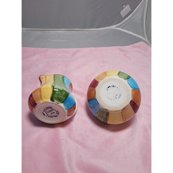 Rare HF Coors Tucson  Creamer & Sugar Set - Picture 6 of 7